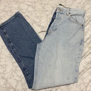 Pacsun Straight Leg High Rise Jeans